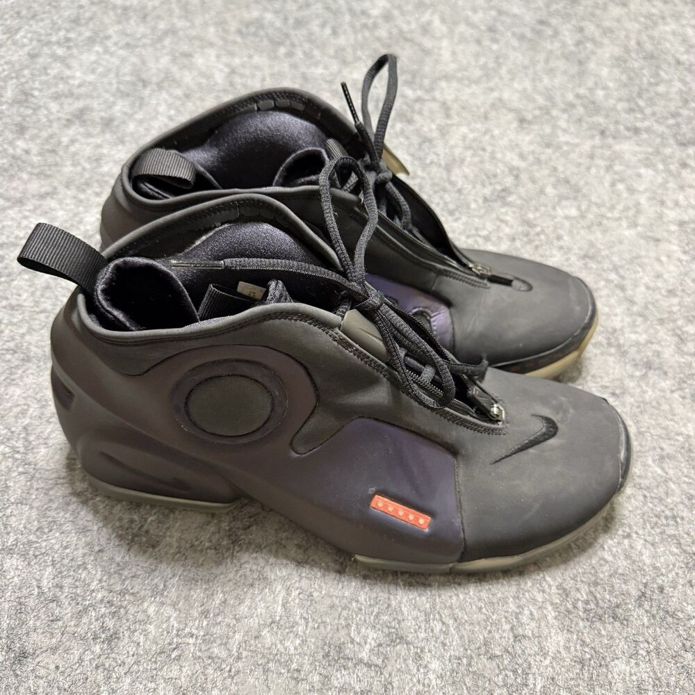 Nike Air Flightposite 2 Eggplant Mens Size 9.5 Purple Black Crimson CD7399-500